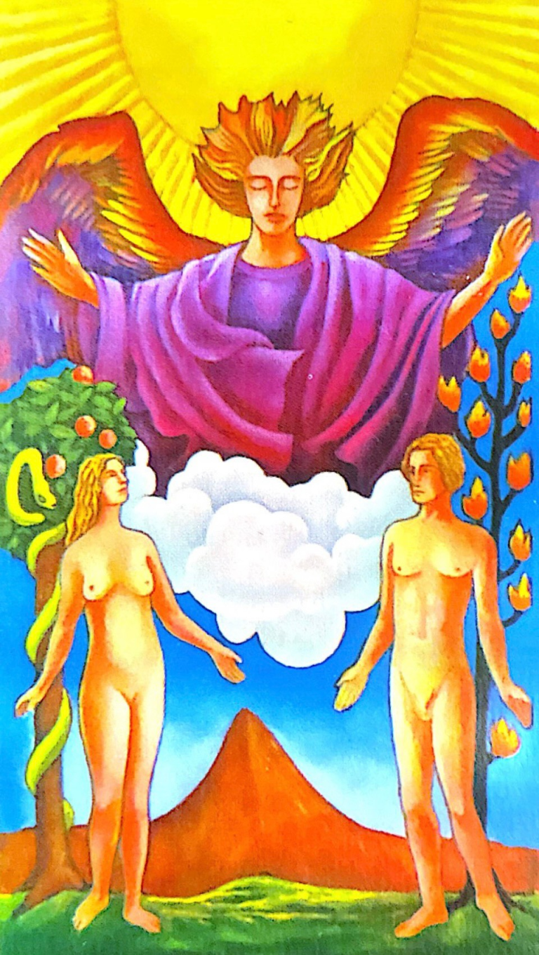 塔羅牌 戀人正位 The Lovers